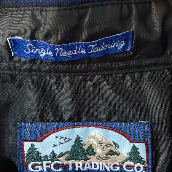 Vintage GFC Trading Co Blackwatch Plaid Cottage Cabincore Button Down - Picture 8 of 10